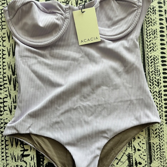 Acacia swim suit small Brady NWT S - Picture 3 of 3